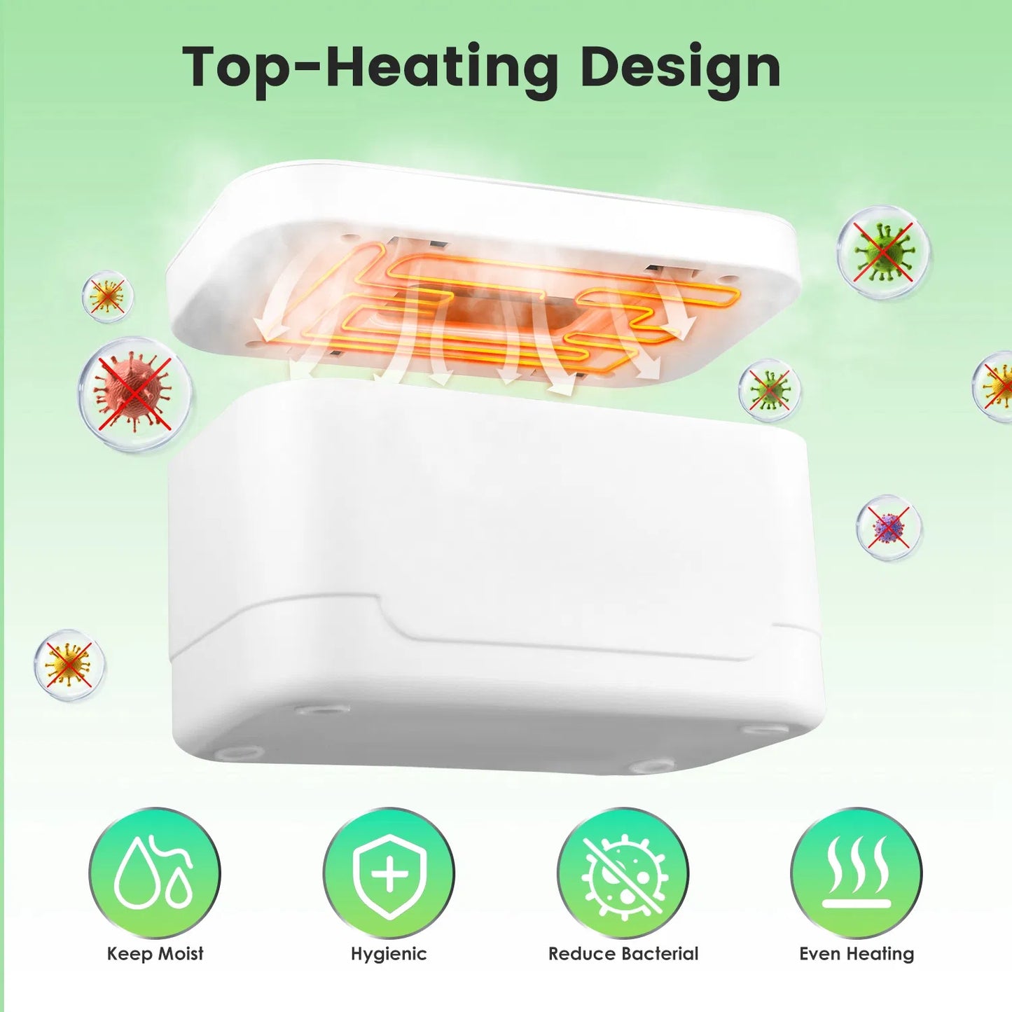 Baby Wipe Warmer with Night Light | Keeps Wipes Warm & Moist for Newborn Comfort
